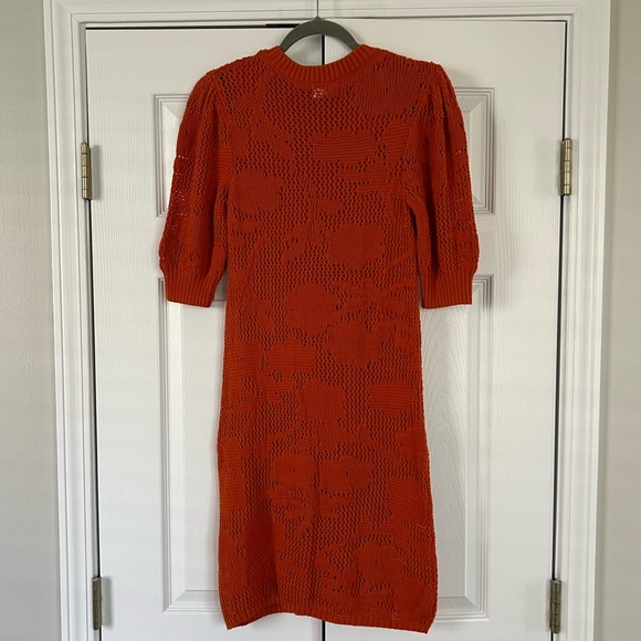 NWT! Maeve Pointelle Knit Mini Dress - size S - Picture 7 of 7